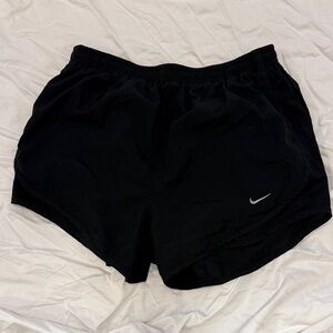 Nike Women's Black dri-fit running Shorts